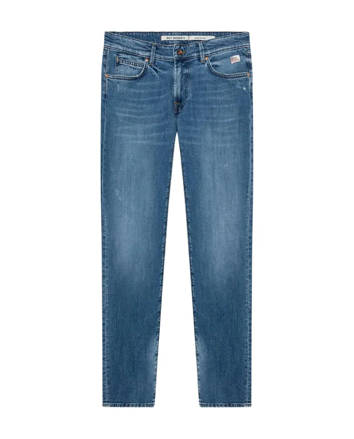 ROY ROGER'S Jeans Uomo RRU110CN75 MYFAIR AI 25/26 slim fit lavaggio medio 01 MYFAIR ROY ROGER'S Jeans Uomo RRU110CN75 MYFAIR AI 25/26 slim fit lavaggio medio 01 MYFAIR