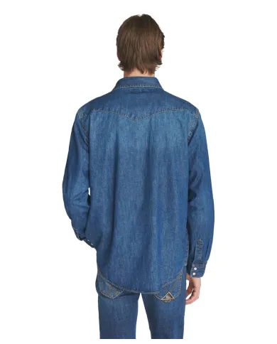 ROY ROGER'S Camicia Uomo RRU400CP202798 MARTIN AI 25/26 in denim con tasche piatte sul petto 02 BRUCE DENIM ROY ROGER'S Camicia Uomo RRU400CP202798 MARTIN AI 25/26 in denim con tasche piatte sul petto 02 BRUCE DENIM