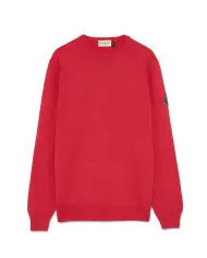 ROY ROGER'S Maglia Uomo RRU502CC53XXXX CREW NECK AI 25/26 lana con patch logata applicata 77 CORAL