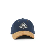 ROY ROGER'S Berretto Uomo RRU90175CN450311 OLD SCHOOL CAP AI 25/26 baseball con patch logata applicata 048 BLUE NAVY