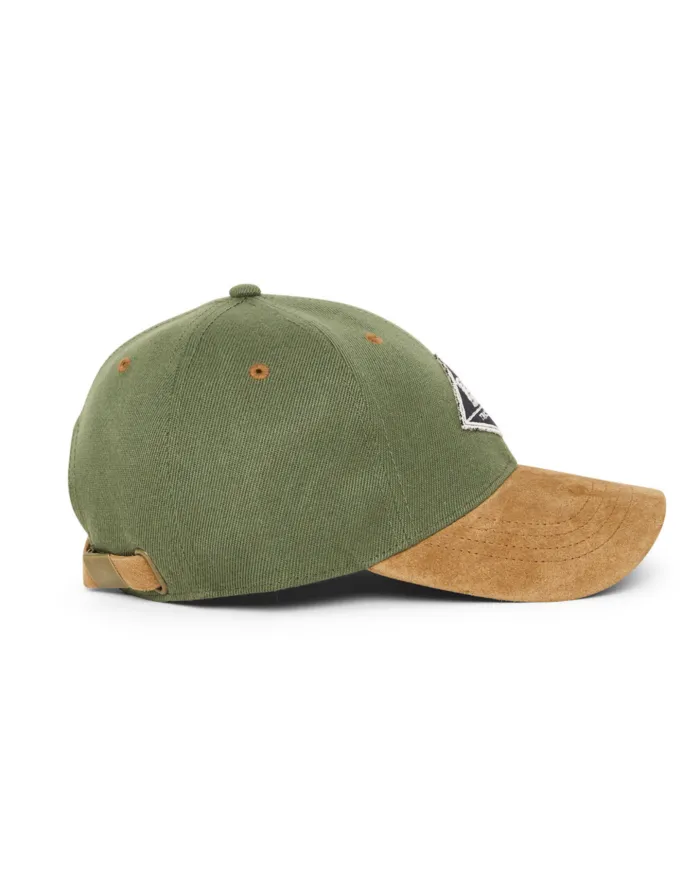 ROY ROGER'S Berretto Uomo RRU90175CN450311 OLD SCHOOL CAP AI 25/26 baseball con patch logata applicata 0523 ENGLISH GREEN ROY ROGER'S Berretto Uomo RRU90175CN450311 OLD SCHOOL CAP AI 25/26 baseball con patch logata applicata 0523 ENGLISH GREEN