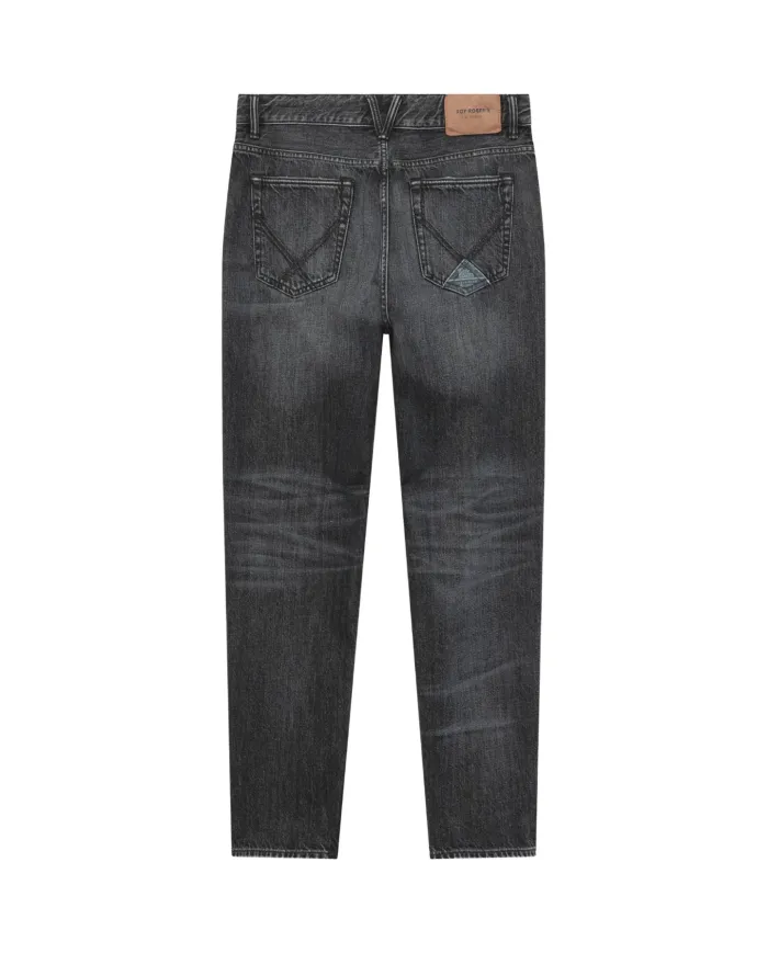 ROY ROGER'S Jeans Uomo RSC002N1202043 DAPPER AI 25/26 Carrot fit in denim used 01 PARKER ROY ROGER'S Jeans Uomo RSC002N1202043 DAPPER AI 25/26 Carrot fit in denim used 01 PARKER