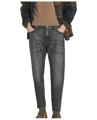 ROY ROGER'S Jeans Uomo RSC002N1202043 DAPPER AI 25/26 Carrot fit in denim used 01 PARKER ROY ROGER'S Jeans Uomo RSC002N1202043 DAPPER AI 25/26 Carrot fit in denim used 01 PARKER