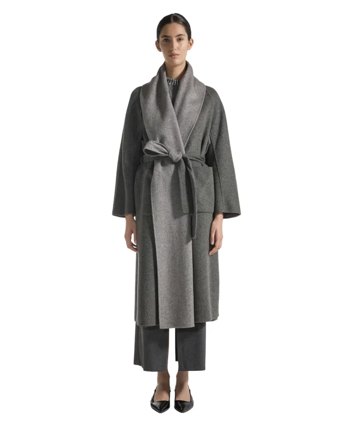 SEVENTY Cappotto Donna CP0564 150975 AI 25/26 lana stile vestaglia 921 ARDESIA SEVENTY Cappotto Donna CP0564 150975 AI 25/26 lana stile vestaglia 921 ARDESIA