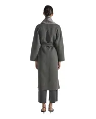 SEVENTY Cappotto Donna CP0564 150975 AI 25/26 lana stile vestaglia 921 ARDESIA