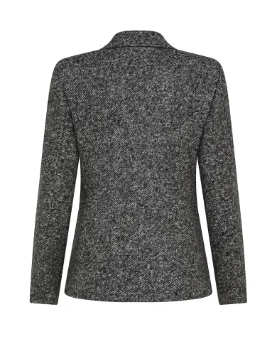 SEVENTY Giacca Donna GI0781 150981 AI 25/26 lana blazer con tasche a toppa 952 ASFALTO SEVENTY Giacca Donna GI0781 150981 AI 25/26 lana blazer con tasche a toppa 952 ASFALTO