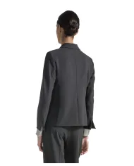 SEVENTY Giacca Donna GI0922 550222 AI 25/26 viscosa stile blaser smoking 953 GRIGIO SCURO