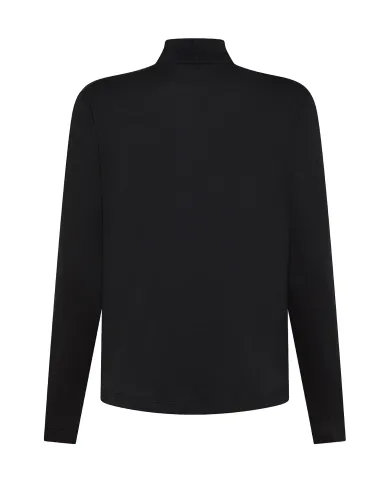SEVENTY Camicia Donna MJ2048 890180 AI 25/26 cotone con colletto a fiocco 999 NERO SEVENTY Camicia Donna MJ2048 890180 AI 25/26 cotone con colletto a fiocco 999 NERO