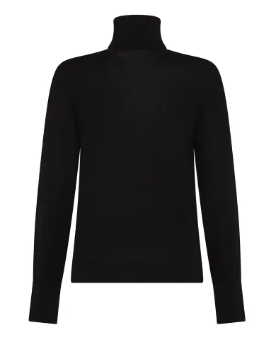 SEVENTY Dolcevita Donna MT3845 900330 AI 25/26 lana slim fit in tinta unita 999 NERO SEVENTY Dolcevita Donna MT3845 900330 AI 25/26 lana slim fit in tinta unita 999 NERO