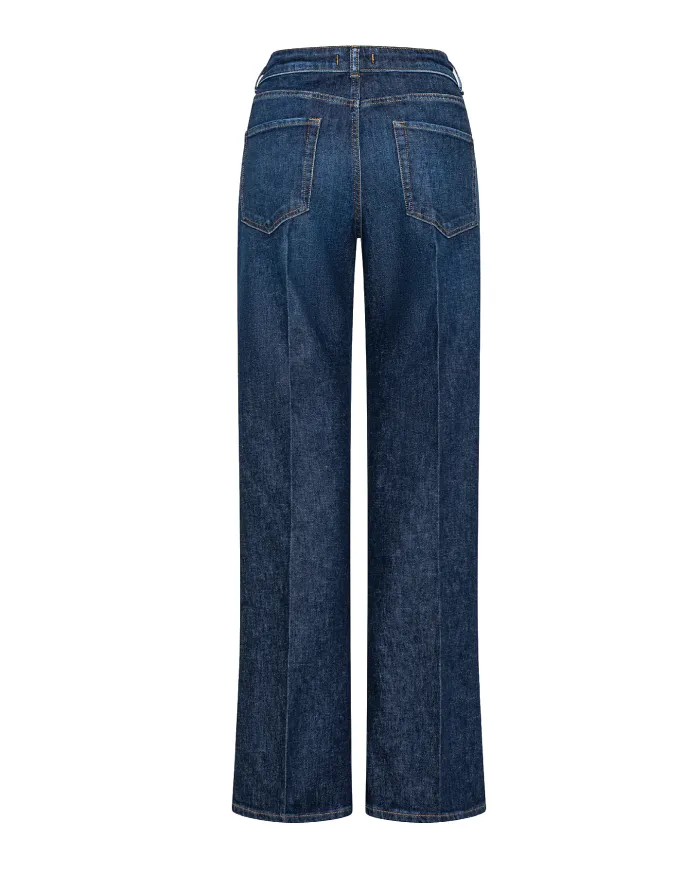 SEVENTY Jeans Donna PD0101 240280 AI 25/26 denima stile wide leg 714 AZZURRO SEVENTY Jeans Donna PD0101 240280 AI 25/26 denima stile wide leg 714 AZZURRO