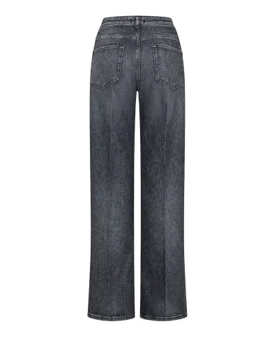 SEVENTY Jeans Donna PD0101 240297 AI 25/26 denima stile wide leg 998 DENIM BLACK SEVENTY Jeans Donna PD0101 240297 AI 25/26 denima stile wide leg 998 DENIM BLACK