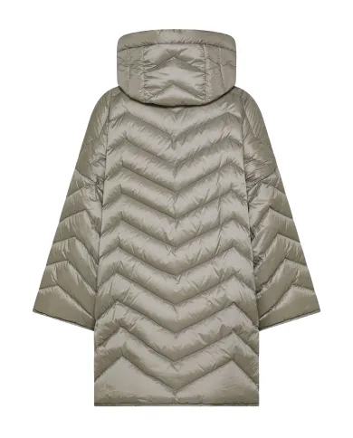 SEVENTY Poncho Donna PM0169 500103 AI 25/26 stile piumino trapuntato 041 GHIACCIO SEVENTY Poncho Donna PM0169 500103 AI 25/26 stile piumino trapuntato 041 GHIACCIO