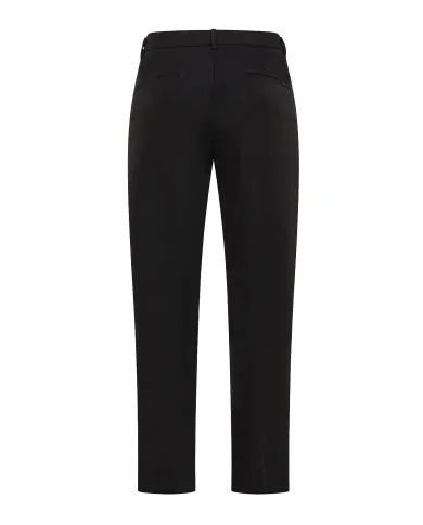 SEVENTY Pantaloni Donna PT0411 540028 AI 25/26 slim stile dritto con piega 999 NERO SEVENTY Pantaloni Donna PT0411 540028 AI 25/26 slim stile dritto con piega 999 NERO