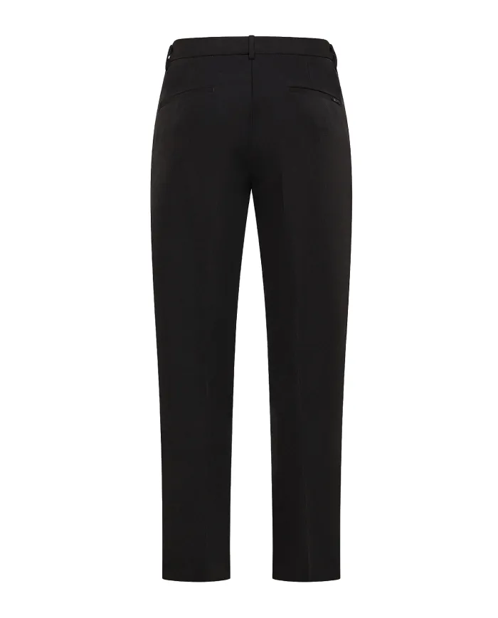 SEVENTY Pantaloni Donna PT0411 540028 AI 25/26 slim stile dritto con piega 999 NERO SEVENTY Pantaloni Donna PT0411 540028 AI 25/26 slim stile dritto con piega 999 NERO