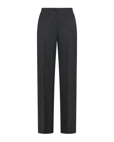 SEVENTY Pantaloni Donna PT1173 550222 AI 25/26 viscosa stile dritto elasicizzato 953 GRIGIO SCURO SEVENTY Pantaloni Donna PT1173 550222 AI 25/26 viscosa stile dritto elasicizzato 953 GRIGIO SCURO