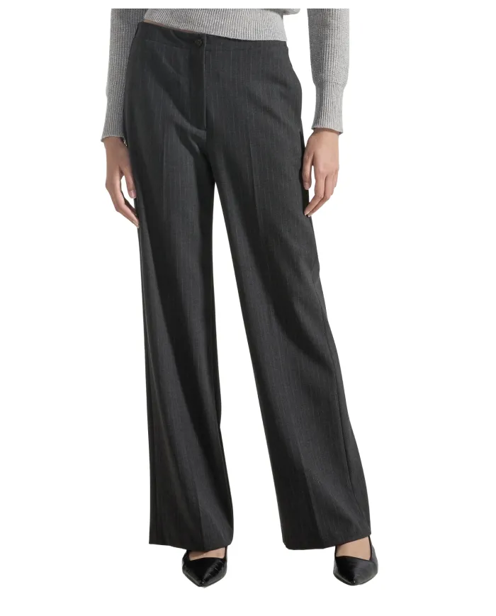 SEVENTY Pantaloni Donna PT1173 550222 AI 25/26 viscosa stile dritto elasicizzato 953 GRIGIO SCURO SEVENTY Pantaloni Donna PT1173 550222 AI 25/26 viscosa stile dritto elasicizzato 953 GRIGIO SCURO