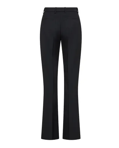SEVENTY Pantalone Donna PT1379 540259 AI 25/26 lana stile flare in tinta unita 999 NERO SEVENTY Pantalone Donna PT1379 540259 AI 25/26 lana stile flare in tinta unita 999 NERO