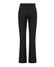 SEVENTY Pantalone Donna PT1379 540259 AI 25/26 lana stile flare in tinta unita 999 NERO
