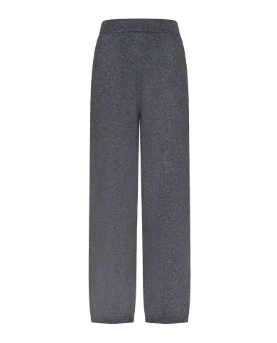 SEVENTY Pantalone Donna PT1393 910736 AI 25/26 lurex con coulisse regolabile 940 grigio chiaro SEVENTY Pantalone Donna PT1393 910736 AI 25/26 lurex con coulisse regolabile 940 grigio chiaro