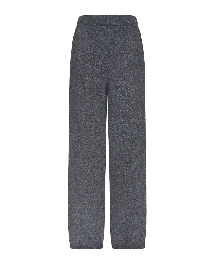 SEVENTY Pantalone Donna PT1393 910736 AI 25/26 lurex con coulisse regolabile 940 grigio chiaro SEVENTY Pantalone Donna PT1393 910736 AI 25/26 lurex con coulisse regolabile 940 grigio chiaro