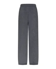 SEVENTY Pantalone Donna PT1393 910736 AI 25/26 lurex con coulisse regolabile 940 grigio chiaro