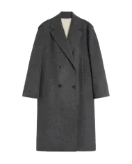 WEEKEND Cappotto Donna SABADEL AI 25/26 midi doppiopetto 2-in-1 con bolero rimovibile 001 ANTRACITE