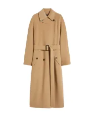 WEEKEND Cappotto Donna 5016022600 CADINE AI 25/26 lana stile trench con cinturino sottogola 065 CAMMELLO