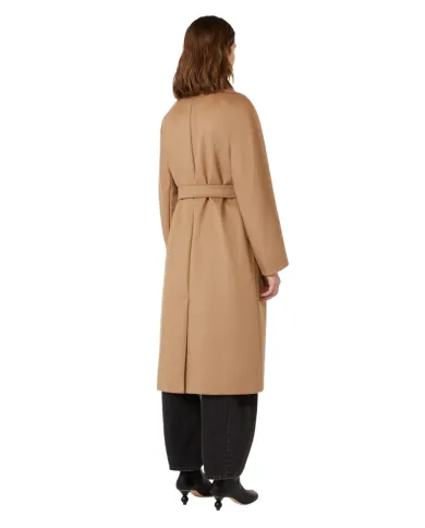 WEEKEND Cappotto Donna RESINA AI 25/26 lana stile trench 006 CAMMELLO