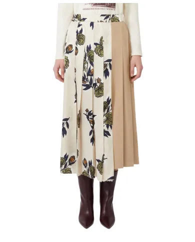 WEEKEND Gonna Donna 5106012600 ETRA AI 25/26 cotone comfort con fantasia stampata 001 BEIGE WEEKEND Gonna Donna 5106012600 ETRA AI 25/26 cotone comfort con fantasia stampata 001 BEIGE