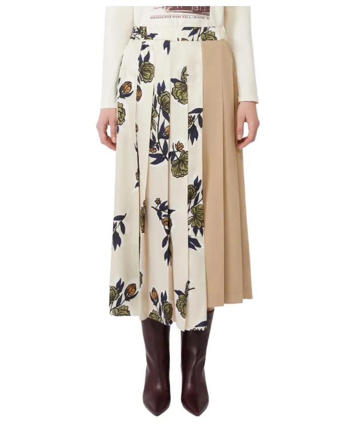 WEEKEND Gonna Donna 5106012600 ETRA AI 25/26 cotone comfort con fantasia stampata 001 BEIGE WEEKEND Gonna Donna 5106012600 ETRA AI 25/26 cotone comfort con fantasia stampata 001 BEIGE