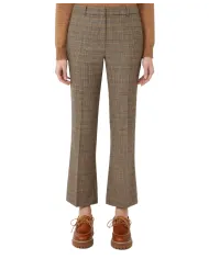 WEEKEND Pantaloni Donna 5136042600 BACO AI 25/26 lana con motivo a quadri 001 dis GALLES