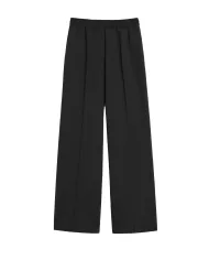 WEEKEND Pantalone Donna PETRA AI 25/26 lana con girovita elasticizzato 003 NERO