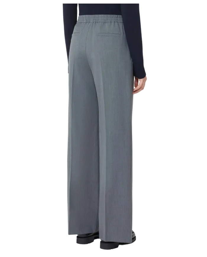 WEEKEND Pantalone Donna PETRA AI 25/26 lana con girovita elasticizzato 006 GRIGIO