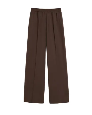 WEEKEND Pantalone Donna PETRA AI 25/26 lana con girovita elasticizzato 009 MORO