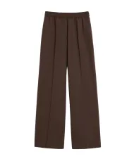 WEEKEND Pantalone Donna PETRA AI 25/26 lana con girovita elasticizzato 009 MORO