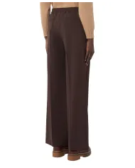 WEEKEND Pantalone Donna PETRA AI 25/26 lana con girovita elasticizzato 009 MORO