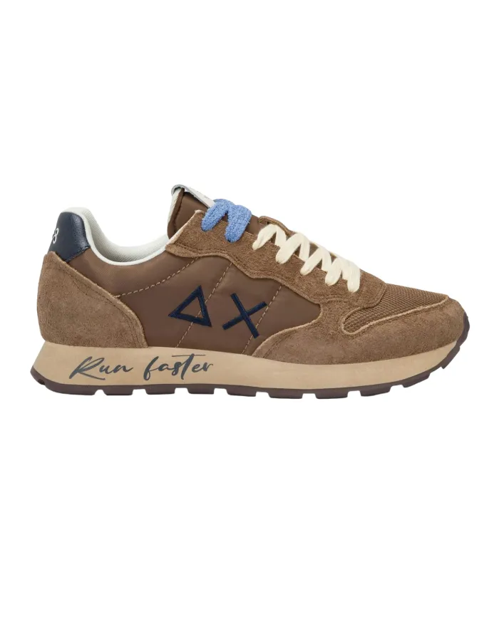 SUN68 Sneaker Uomo Z45105 TOM VINTAGE AI 25/26 pelle con ricamo logato 93 VOLPE SUN68 Sneaker Uomo Z45105 TOM VINTAGE AI 25/26 pelle con ricamo logato 93 VOLPE