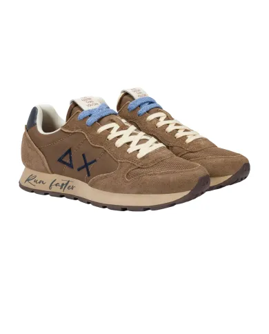 SUN68 Sneaker Uomo Z45105 TOM VINTAGE AI 25/26 pelle con ricamo logato 93 VOLPE SUN68 Sneaker Uomo Z45105 TOM VINTAGE AI 25/26 pelle con ricamo logato 93 VOLPE