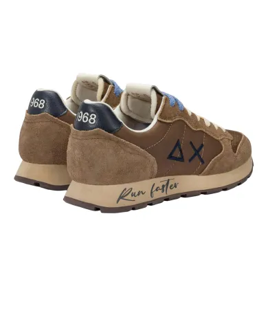 SUN68 Sneaker Uomo Z45105 TOM VINTAGE AI 25/26 pelle con ricamo logato 93 VOLPE SUN68 Sneaker Uomo Z45105 TOM VINTAGE AI 25/26 pelle con ricamo logato 93 VOLPE