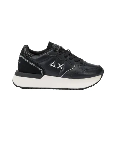 SUN68 Sneaker Donna Z45211 BIG ALLY AI 25/26 in similpelle e suede 11 NERO SUN68 Sneaker Donna Z45211 BIG ALLY AI 25/26 in similpelle e suede 11 NERO