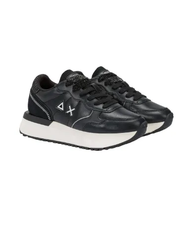 SUN68 Sneaker Donna Z45211 BIG ALLY AI 25/26 in similpelle e suede 11 NERO SUN68 Sneaker Donna Z45211 BIG ALLY AI 25/26 in similpelle e suede 11 NERO