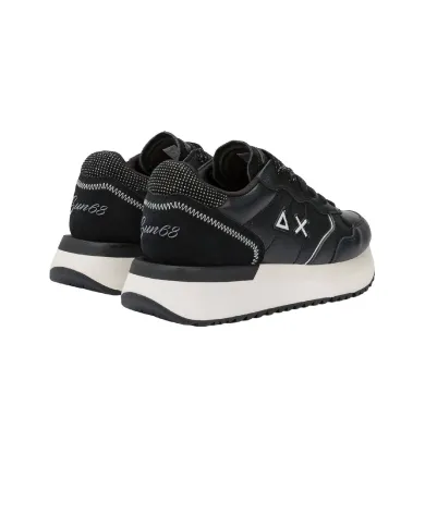 SUN68 Sneaker Donna Z45211 BIG ALLY AI 25/26 in similpelle e suede 11 NERO SUN68 Sneaker Donna Z45211 BIG ALLY AI 25/26 in similpelle e suede 11 NERO