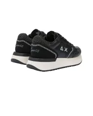 SUN68 Sneaker Donna Z45211 BIG ALLY AI 25/26 in similpelle e suede 11 NERO
