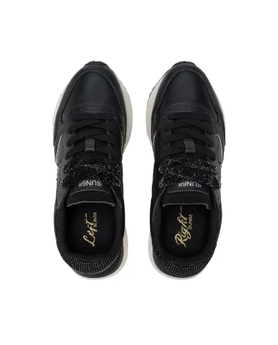 SUN68 Sneaker Donna Z45211 BIG ALLY AI 25/26 in similpelle e suede 11 NERO SUN68 Sneaker Donna Z45211 BIG ALLY AI 25/26 in similpelle e suede 11 NERO