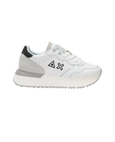 SUN68 Sneaker Donna Z45211 BIG ALLY AI 25/26 in similpelle e suede 31 BIANCO PANNA SUN68 Sneaker Donna Z45211 BIG ALLY AI 25/26 in similpelle e suede 31 BIANCO PANNA