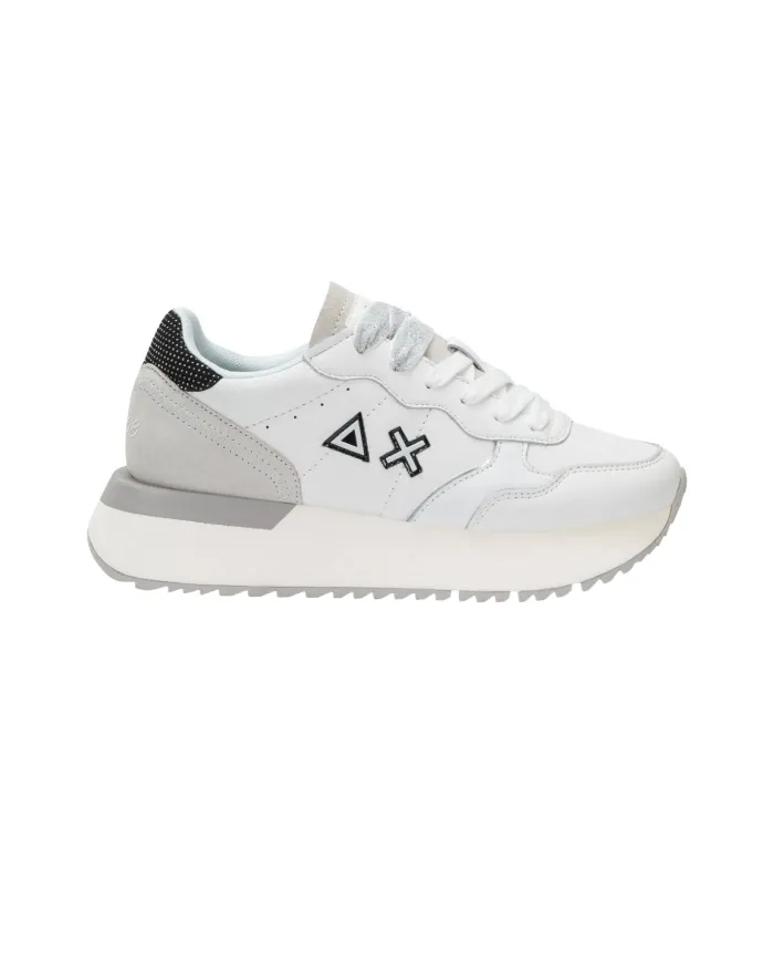 SUN68 Sneaker Donna Z45211 BIG ALLY AI 25/26 in similpelle e suede 31 BIANCO PANNA SUN68 Sneaker Donna Z45211 BIG ALLY AI 25/26 in similpelle e suede 31 BIANCO PANNA