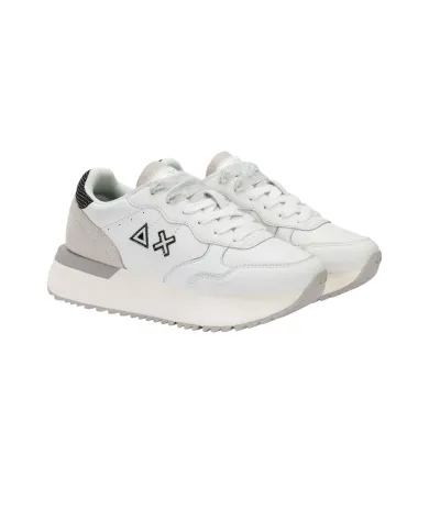 SUN68 Sneaker Donna Z45211 BIG ALLY AI 25/26 in similpelle e suede 31 BIANCO PANNA SUN68 Sneaker Donna Z45211 BIG ALLY AI 25/26 in similpelle e suede 31 BIANCO PANNA