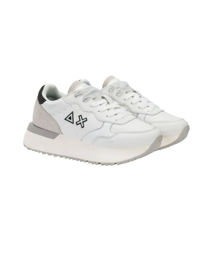 SUN68 Sneaker Donna Z45211 BIG ALLY AI 25/26 in similpelle e suede 31 BIANCO PANNA SUN68 Sneaker Donna Z45211 BIG ALLY AI 25/26 in similpelle e suede 31 BIANCO PANNA