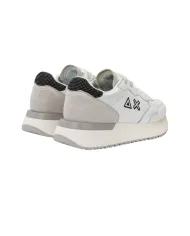 SUN68 Sneaker Donna Z45211 BIG ALLY AI 25/26 in similpelle e suede 31 BIANCO PANNA