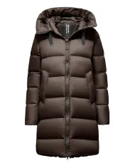 BOMBOOGIE Piumino Donna CW6630_TMF5 GENEVA AI 25/26 regular trapuntato waterproof 148 urban bronze